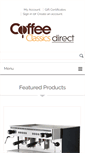 Mobile Screenshot of coffeeclassicsdirect.co.uk